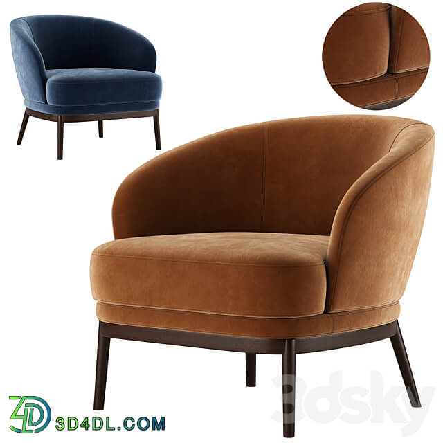 Ruth Armchair by Domkapa 3D Models