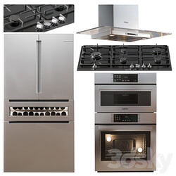 Bosch Appliance Set 3D Models 