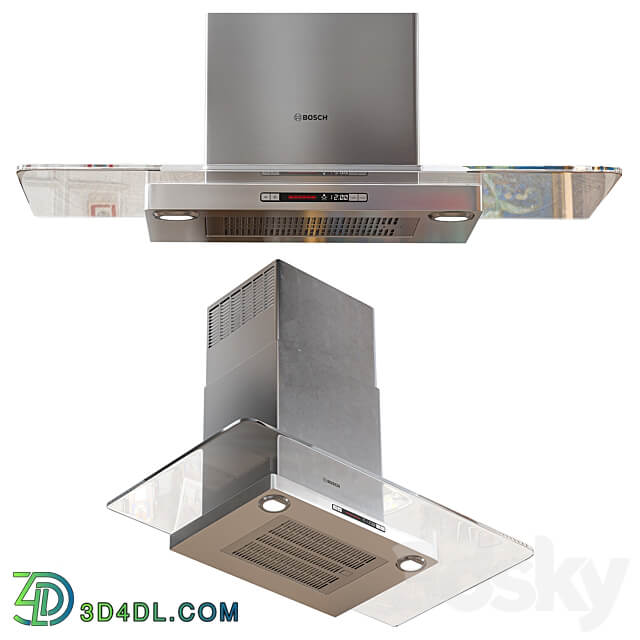 Bosch Appliance Set 3D Models