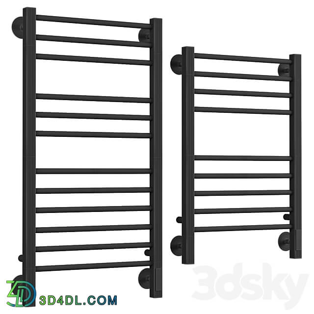 Electric towel radiator Terminus Sicily 3D Models