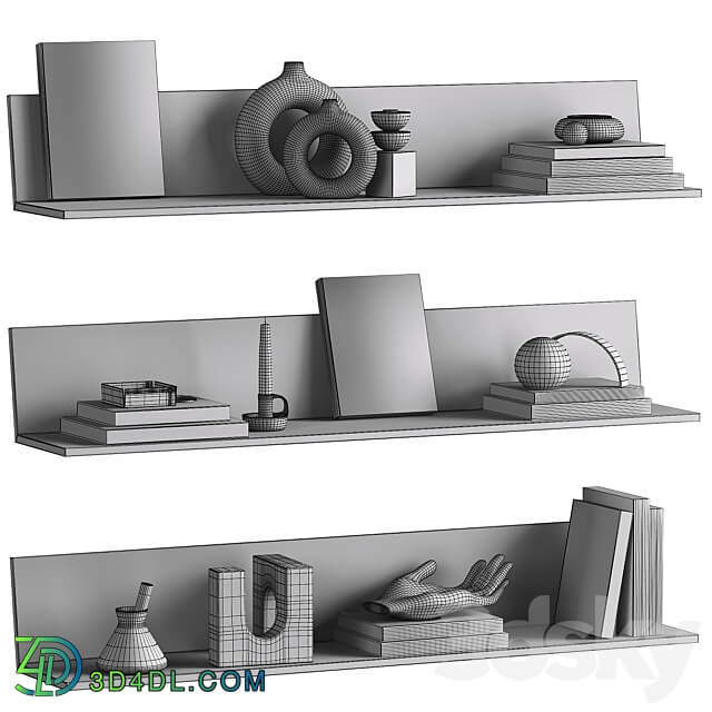 Decorative set 17 3D Models
