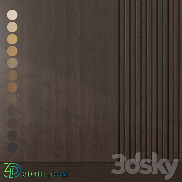 Oak texture 075 3D Models