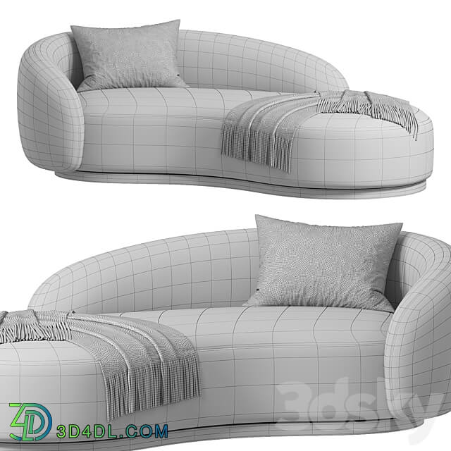 Bernd Sofa By Eichholtz 3D Models