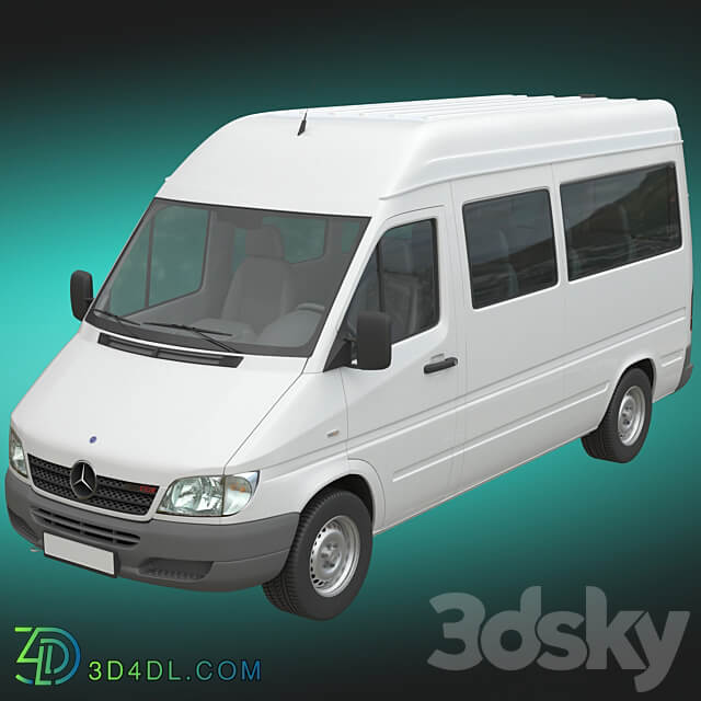 Mercedes Benz Sprinter Classic 3D Models