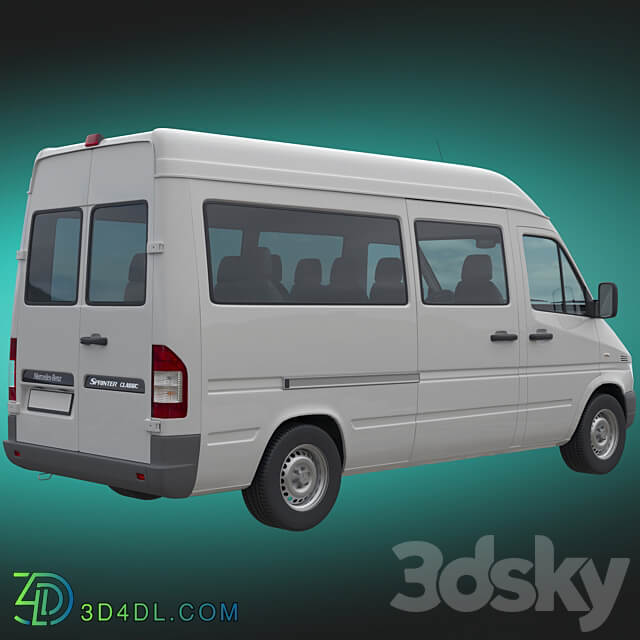 Mercedes Benz Sprinter Classic 3D Models