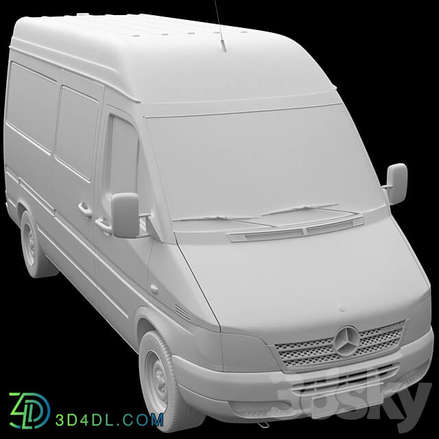 Mercedes Benz Sprinter Classic 3D Models