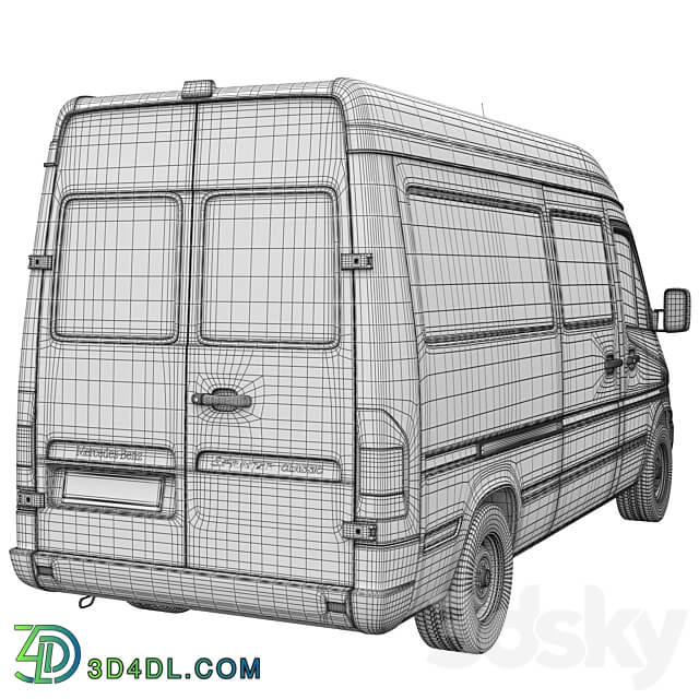 Mercedes Benz Sprinter Classic 3D Models