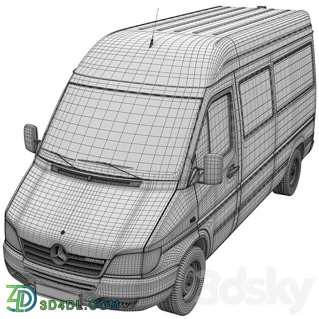 Mercedes Benz Sprinter Classic 3D Models