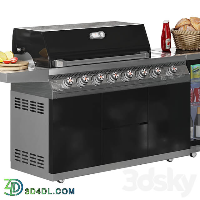Whistler Outdoor Grill 3D Models