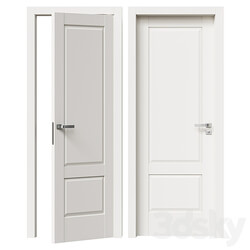 Interroom door ProfilDoors Series U model 105U 3D Models 