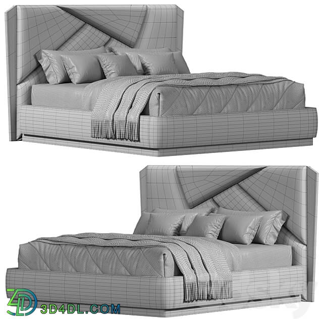 Mascari bed Bed 3D Models