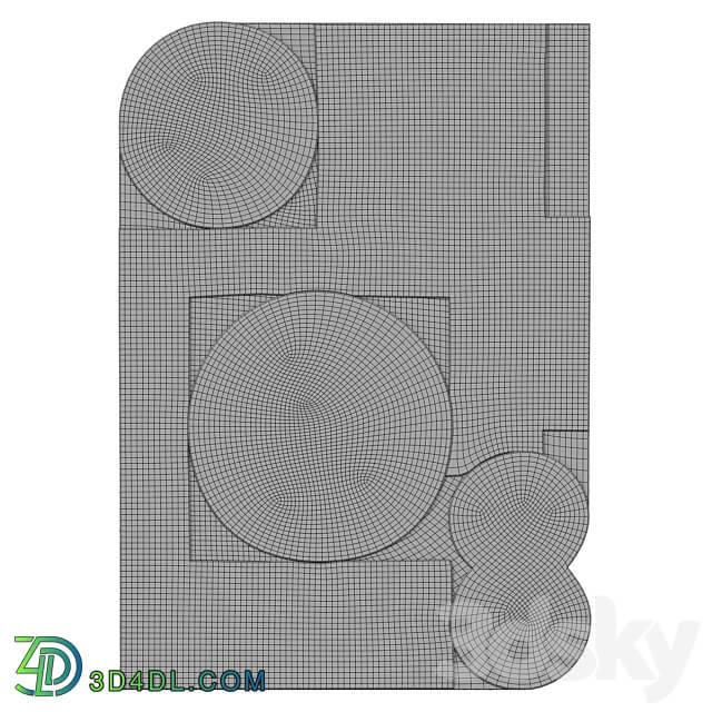 Carpet Le Tapis Nomade cc tapis 3D Models