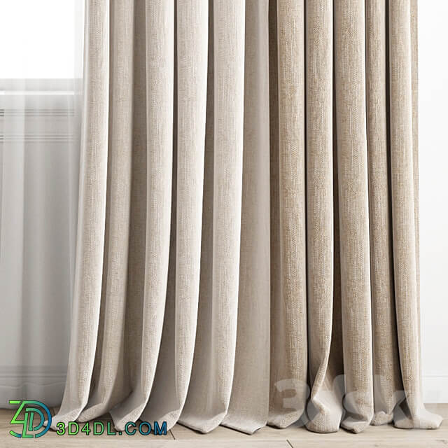 Curtain 663 3D Models