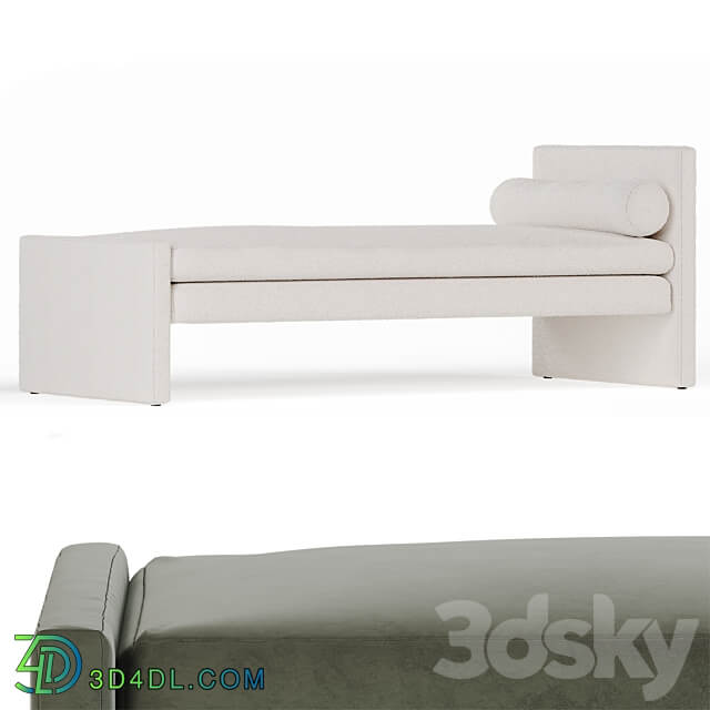 Angle Bench Segment Daybed TRNK 3D Models