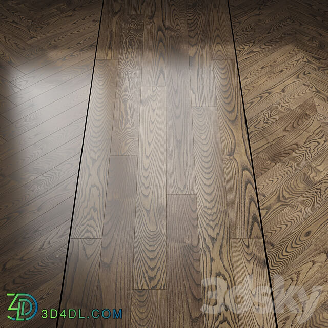 Parquet Oak Marseille 3D Models