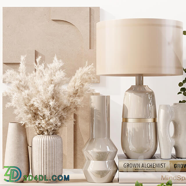 Decorative Set 06 3D Models