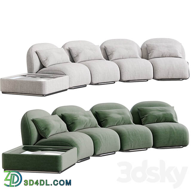 Sofa Victoria By Tacchini 3D Models