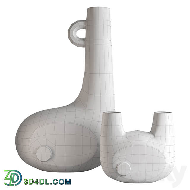 Bandura vases by Faina 3D Models