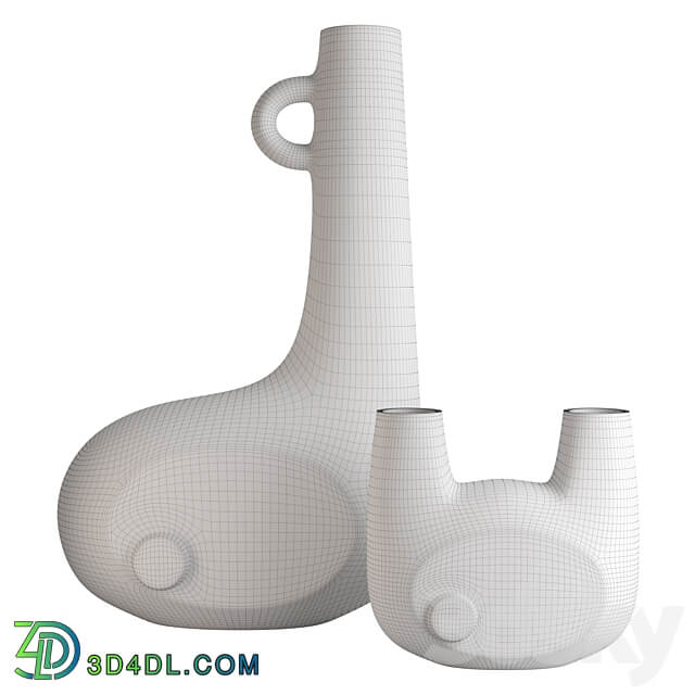 Bandura vases by Faina 3D Models