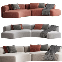 Cozy Curve Sofa 