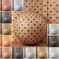 4k 13color Equipe kasbah ceramics material & texture Set 01 (Seamless,pbr) 