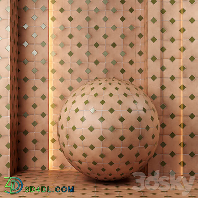 4k 13color Equipe kasbah ceramics material & texture Set 01 (Seamless,pbr)