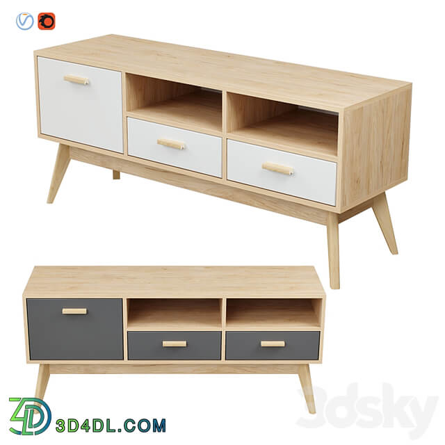 Skandica Horten (Nordic Scandi) TV stand