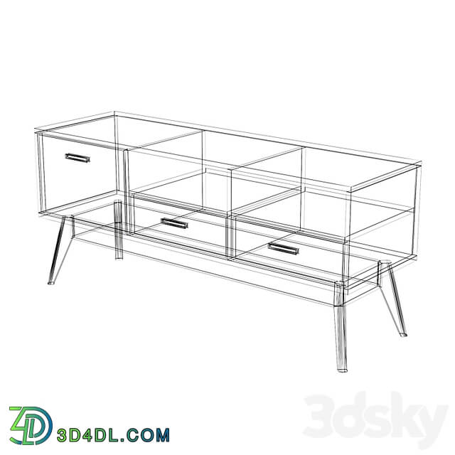 Skandica Horten (Nordic Scandi) TV stand