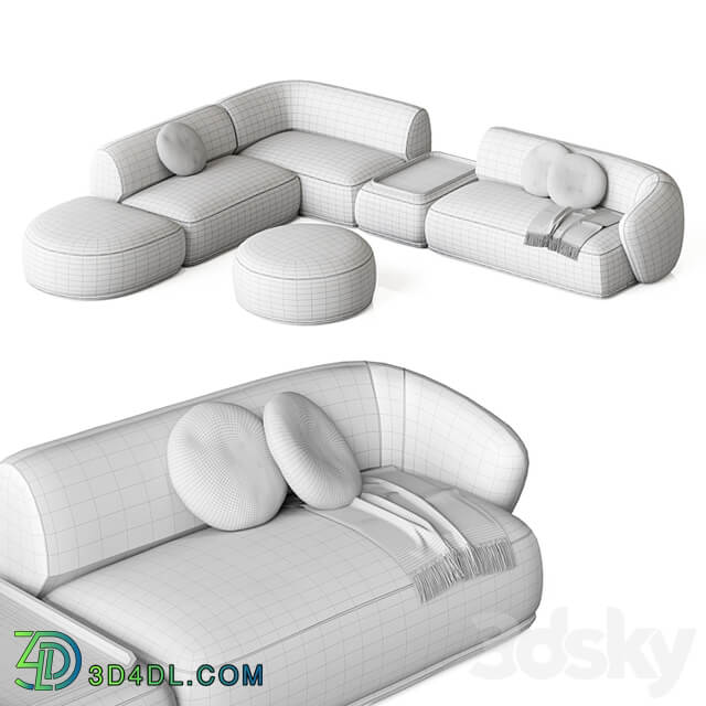 Rene Sofa by Meridiani Set 2