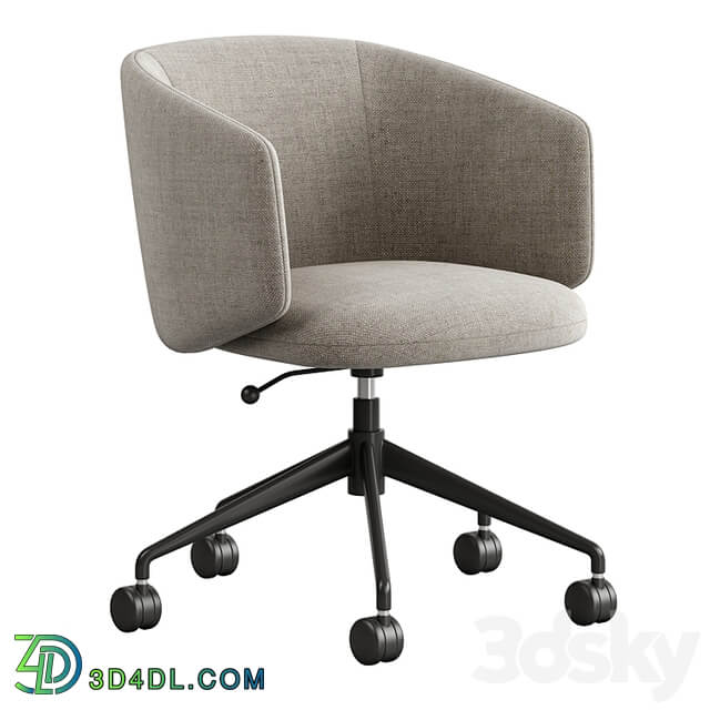 Crescent Swivel Chair