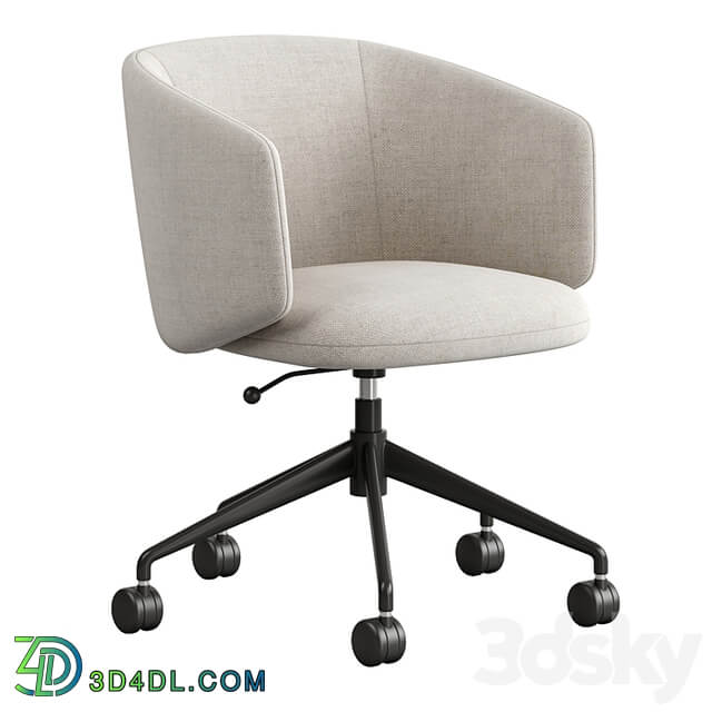 Crescent Swivel Chair