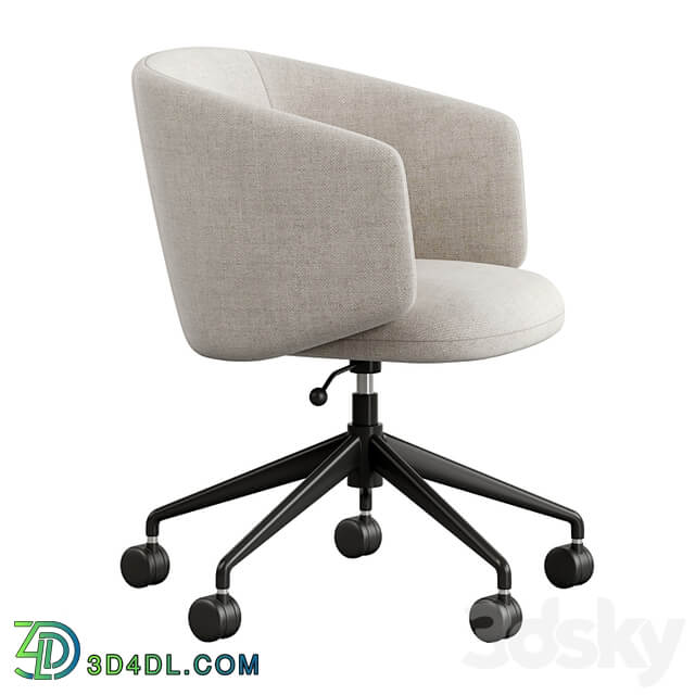 Crescent Swivel Chair