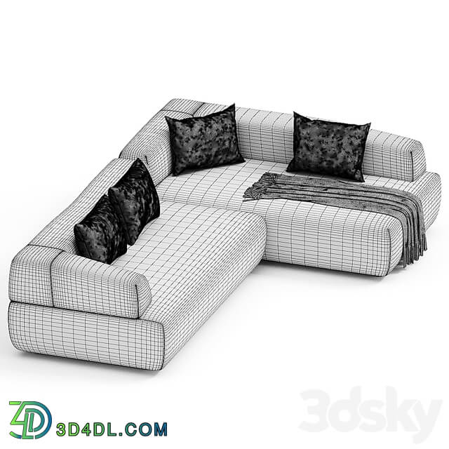 ITALO | Sofa with chaise longue By Minimomassimo