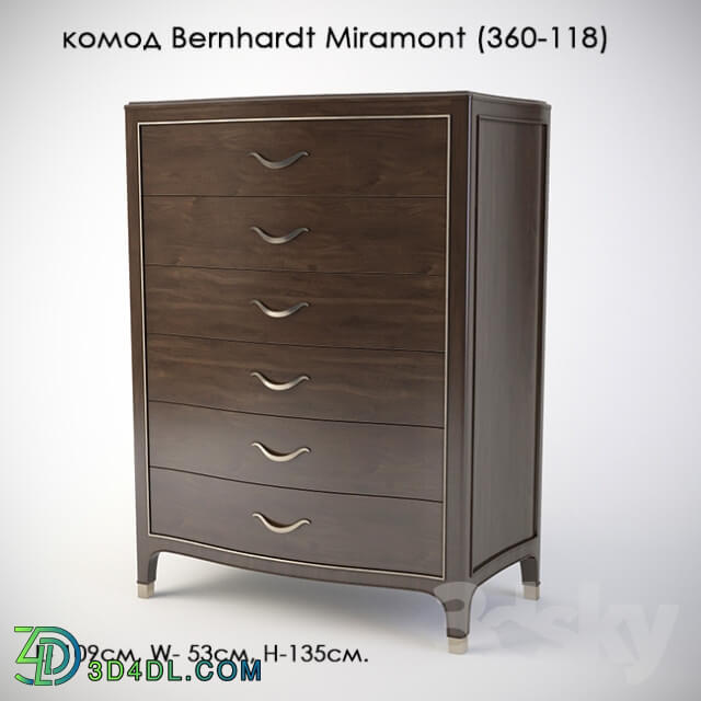 Sideboard Chest of drawer dresser Bernhardt Miramont 360 118 