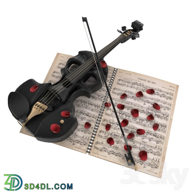 skull violin