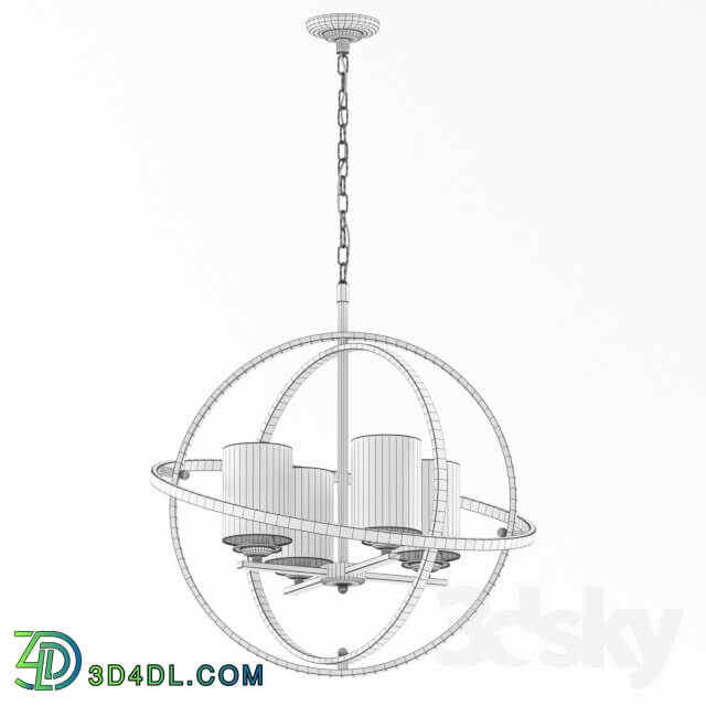 Divinare Spazio 1159 01 LM 4 Pendant light 3D Models