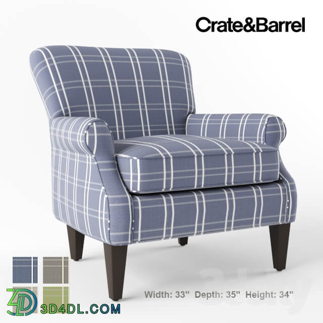Crate and Barrel Elyse chair