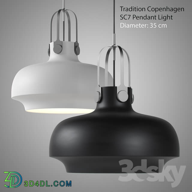Copenhagen Pendant SC7 Pendant light 3D Models