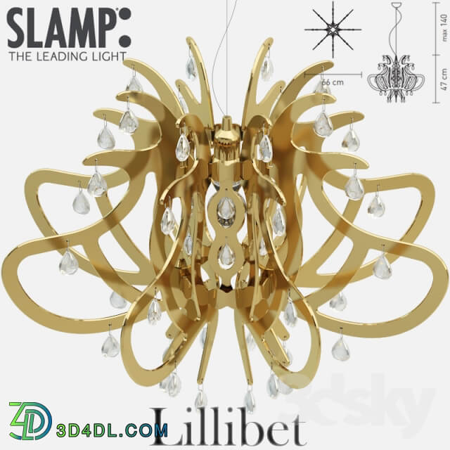 Slamp Lillebet Pendant light 3D Models