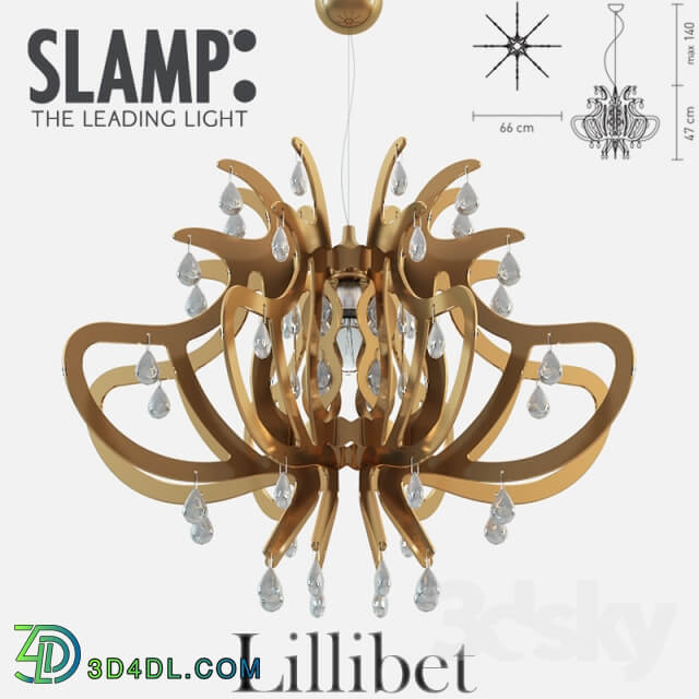 Slamp Lillebet Pendant light 3D Models