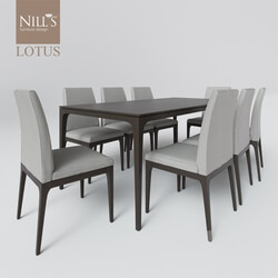 Table Chair nills Lotus 