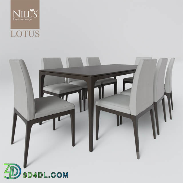 Table Chair nills Lotus