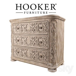 Sideboard Chest of drawer Hooker Furniture Bedroom True Vintage Bachelors Chest 