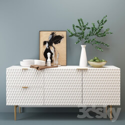 Sideboard Chest of drawer west elm Audrey Dining Buffet 