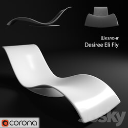 Italian chaise longue Desiree Eli Fly Other 3D Models 