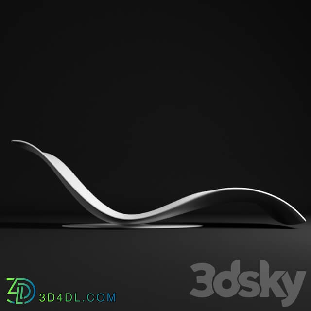 Italian chaise longue Desiree Eli Fly Other 3D Models