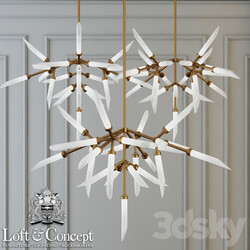 Pendant lights spur chandelier Pendant light 3D Models 