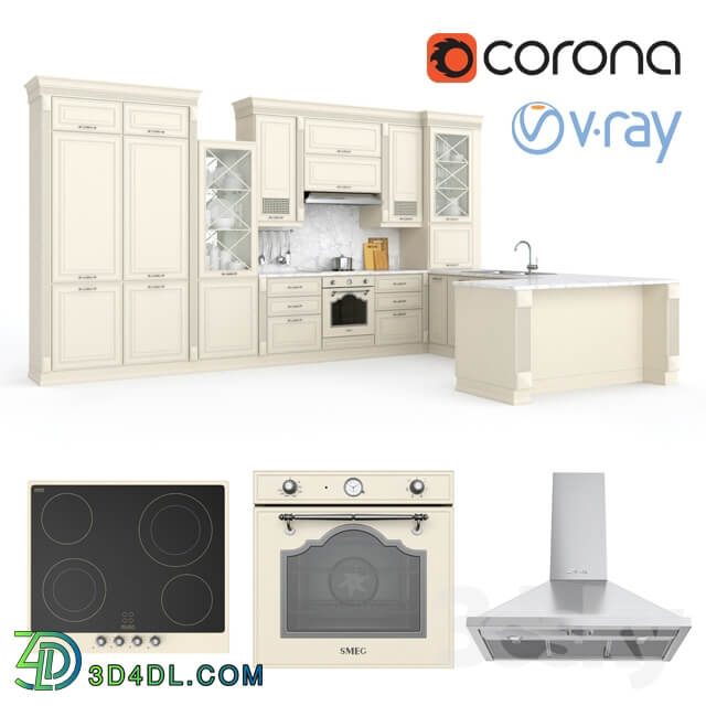 Kitchen Kitchen VERONA mobili UNICA SMEG appliances