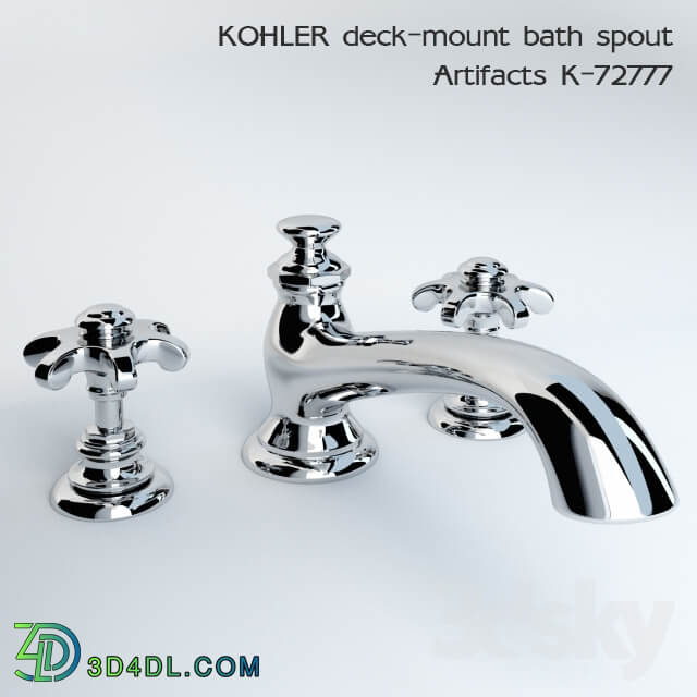 KOHLER deck mount bath spout Artifacts K 72777