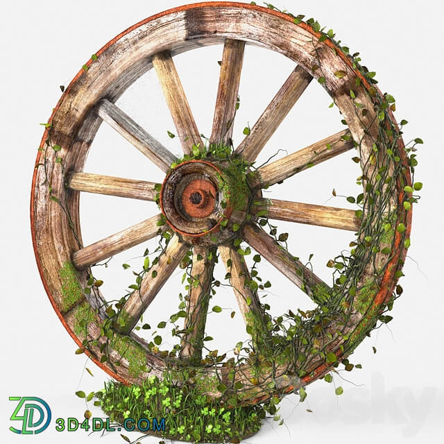 Wagon Wheel Other 3D Models